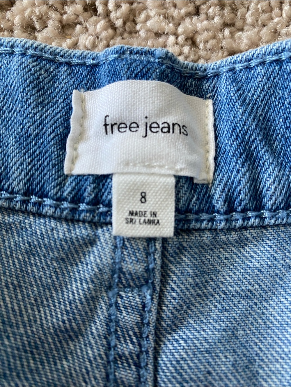 Wilfred Free Detour High Waisted Jeans Size 8 - Picture 10 of 15